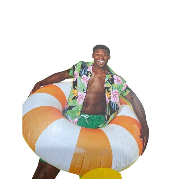 Sun Squad Bungalow Inflatable 42" Diameter Swim Tube For Ages 9+ SKU8173 - Picture 2 of 7